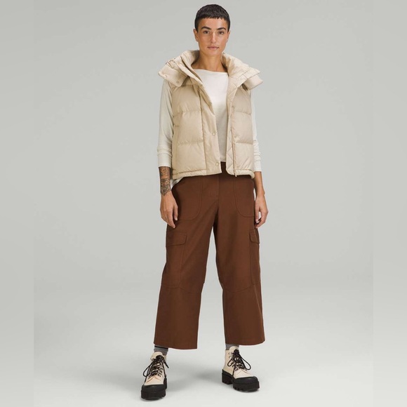 Lululemon Light Utilitech Cargo Pocket HR Pant•Roasted Brown•Sz 10/ 32”•LIKE NEW - Picture 3 of 16